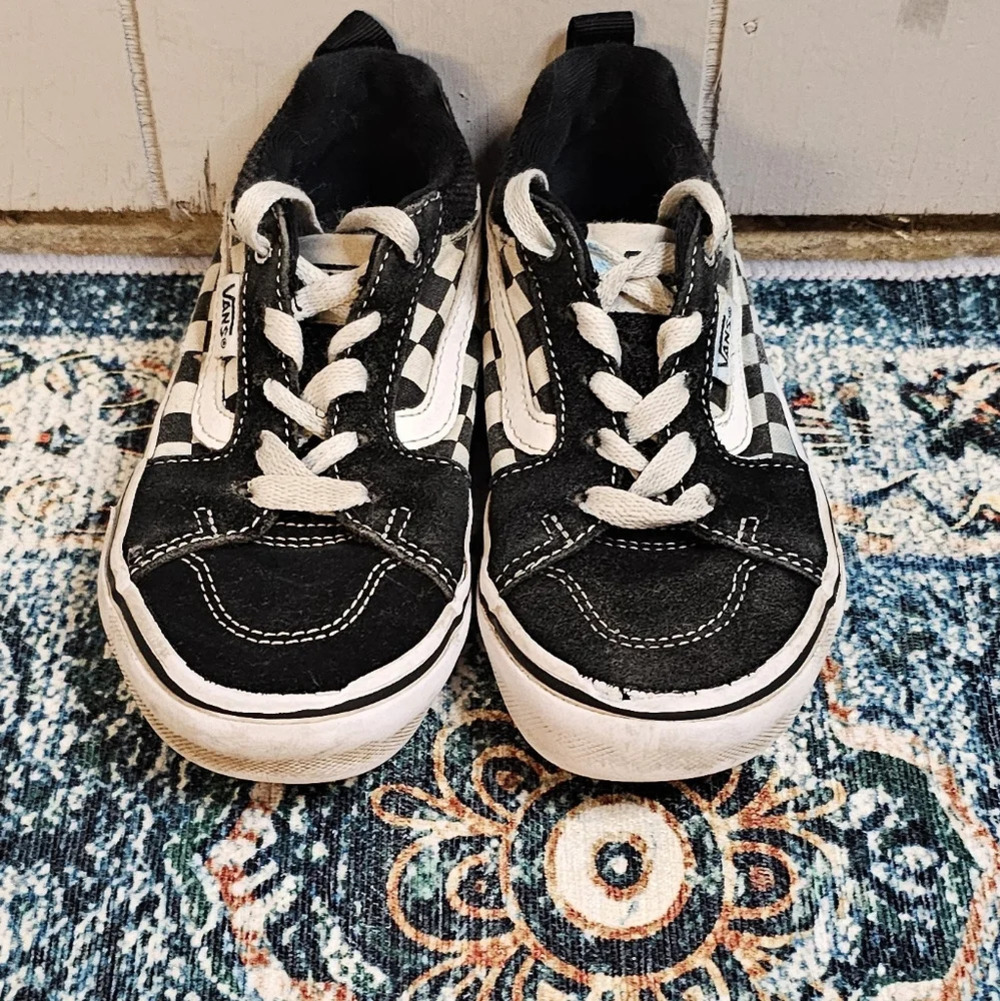 Vans Filmore Checkerboard Low Top Laceup Youth 12 - Picture 1 of 7